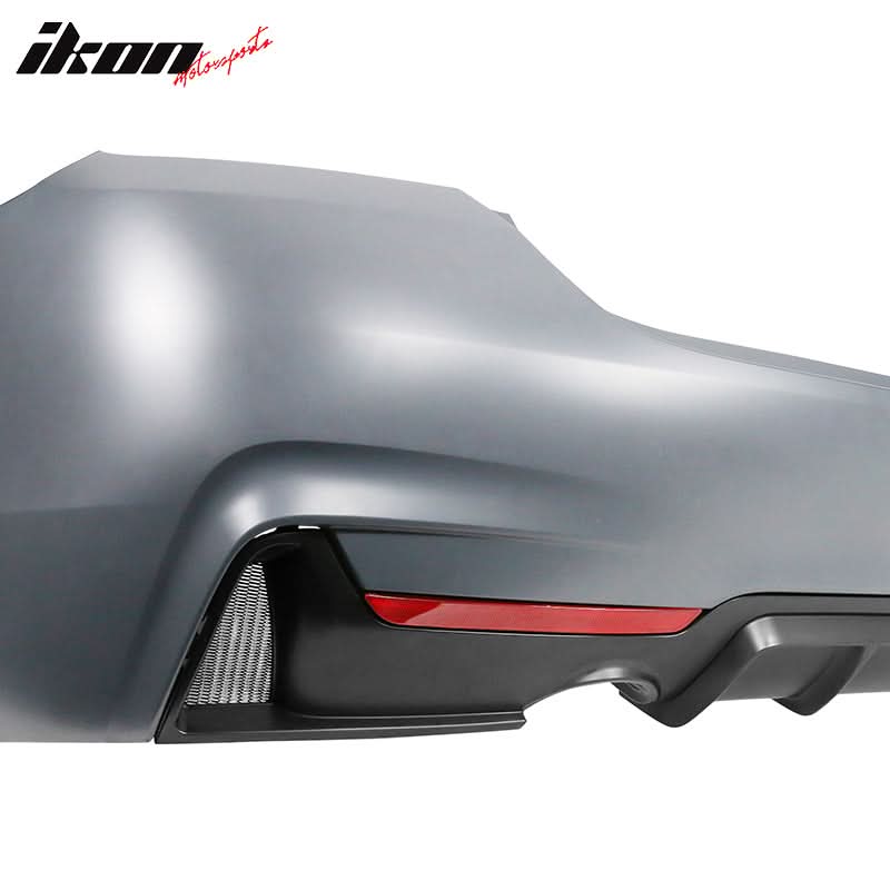 2014-2020 BMW F32 435i M-P Style Dual Outlet Rear Bumper Conversion PP