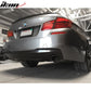 2014-2016 BMW F10 LCI Mtech Front Bumper + Rear Bumper W/ Twin Outlet