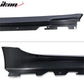 Fits 2021-2023 G30 G31 Rear Diffuser Type 2+Front Bumper Lip+Side Skir