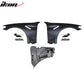 2017-2020 BMW 5-Series G30 G31 Metal Fenders With Chrome Side Marker