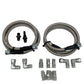 Flexible SS Braided Transmission Cooler Hose Line For GM Chevy 1996 & Newer 4L80E