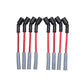 LSx Performance Spark Plug Wire & Heat Boot Combo (Red Wires & Black Boots)