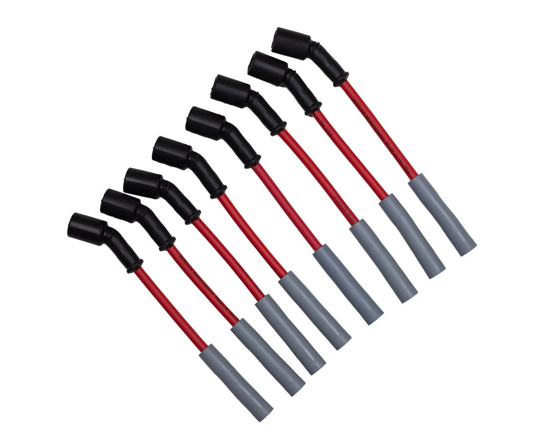 LSx Performance Spark Plug Wire & Heat Boot Combo (Red Wires & Red Boots)