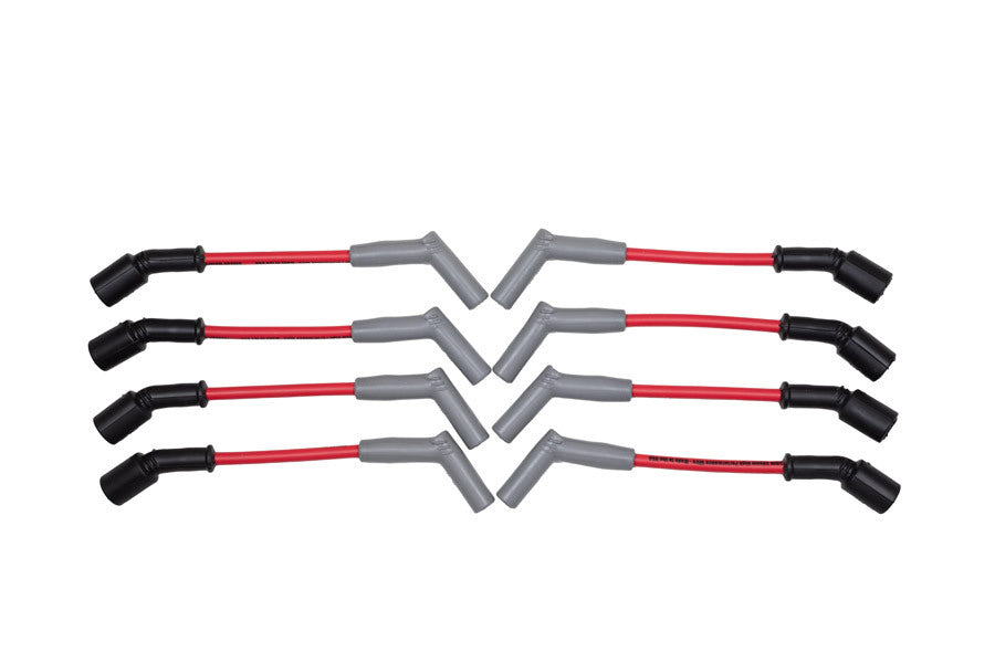 LSx Performance Spark Plug Wire & Heat Boot Combo (Red 45 Wires & Yellow Boots)