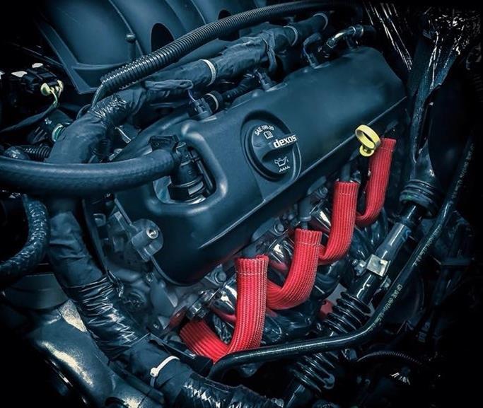 LSx Spark Plug Heat Boots Heat Protection Red V8 LS1 LS2 LS3 LS6 LS7 LSX