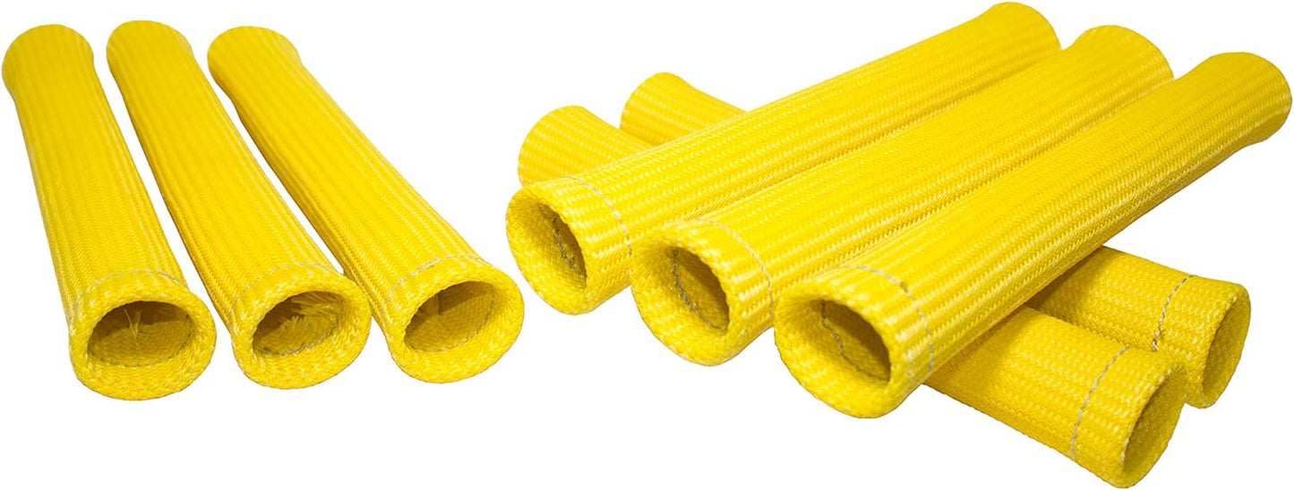 LSx Spark Plug Heat Boots Heat Protection Yellow V8 LS1 LS2 LS3 LS6 LS7 LSX
