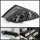 Spyder Mercedes Benz W204 C-Class 08-11 LED Tail Lights Incandescent only - Blk ALT-YD-MBZC08-LED-BK 5072689