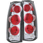 Anzo 1999-2000 Cadillac Escalade Taillights Chrome 3D Style