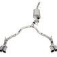 CORSA Performance Corsa 21-22 Chevrolet Suburban/GMC Yukon XL 5.3L 4WD Dual Rear 3in - 2.75in CatBack DW 4in Pol Tips 21128