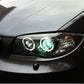 Spyder BMW E87 1-Series 08-11 Projector Headlights LED Halo Black High H1 Low H7 PRO-YD-BMWE87-HL-BK 5008985