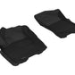 3D MAXpider 2009-2015 Nissan Titan King/Crew Cab Kagu 1st Row Floormat - Gray L1NS06311501