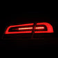 AlphaRex 12-21 Tesla Model S LUXX-Series LED Tail Lights - Black 601120 *Discontinued