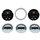 AEM Electronics Instrument Trim Ring Set