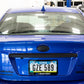OLM Paint Matched Trunk Hole Delete for OEM Short Spoiler - World Rally Blue - 2015-2021 Subaru WRX / STI