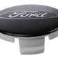 Ford Racing Ford Car Black & Chrome Wheel Center Cap Kit - Satin M-1096K-BCS