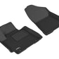 3D MAXpider 2016-2018 Hyundai Tucson Kagu 1st Row Floormat - Black L1HY06611509