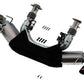 Borla 2020 Chevrolet Corvette C8 6.2L ATAK 3in Exhaust System Dual Round Angle Cut Carbon Fiber Tips 140839CF