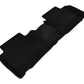 3D MAXpider 2014-2020 Nissan Rogue Kagu 2nd Row Floormats - Black L1NS06821509