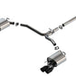 Borla 18-22 Toyota Camry XSE 2.5L i4 AT/MT FWD / 4DR S-TYPE Cat Back Exhaust (Black Chrome) 140853BC