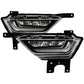 SPYDER 21-23 Ford F150 OEM Style Full LED Fog Lights w/ Switch FL-FF1502021-LED-C 9052255
