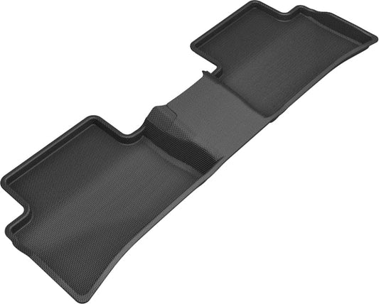 3D MAXpider 2019-2020 Toyota Corolla Hatchback Kagu 2nd Row Floormats - Black L1TY24621509