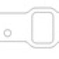 Cometic Gasket Cometic Pontiac V8 .188in Fiber Intake Manifold Gasket Set - 1.141in x 2.063in Rectangle Port C5778-188