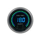 Autometer 52.4mm Black Switchable 0-100 Fuel Level / 8-18V Voltmeter Cobalt Elite Digital Gauge 6709-CB
