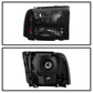 SPYDER Xtune Ford F250/350/450 Super Duty 05-07 Crystal Headlights Black Smoked HD-JH-FS05-AM-BSM 9030444
