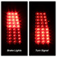 SPYDER Xtune Chevy Silverado 1500/2500/3500 99-02 LED Tail Lights Red Smoke ALT-ON-CS99-LED-RS 5011763