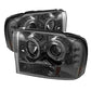 Spyder Ford F250 Super Duty 99-04 Projector Version 2 LED Halo LED Smke PRO-YD-FF25099-1P-G2-SM 5010353