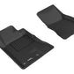3D MAXpider 2015-2020 Ford Mustang Kagu 1st Row Floormat - Black L1FR08511509