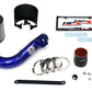 HPS Performance Shortram Air Intake Kit 2008-2014 Mitsubishi Lancer 2.0L 2.4L Non Turbo, Includes Heat Shield, Blue
