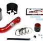 HPS Performance Shortram Air Intake Kit 2008-2014 Mitsubishi Lancer 2.0L 2.4L Non Turbo, Includes Heat Shield, Red