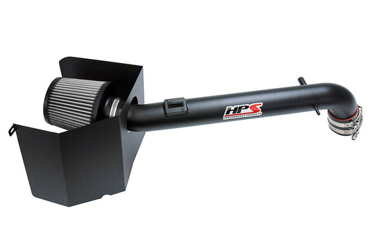 HPS Performance HPS Shortram Air Intake Kit 2005-2015 Toyota Tacoma Pickup 2.7L, Includes Heat Shield, 827-169
