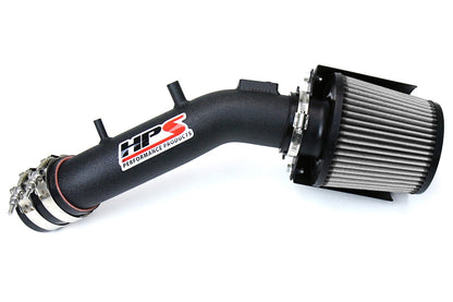 HPS Performance HPS Shortram Air Intake Kit 2003-2007 Honda Accord 2.4L with MAF Sensor SULEV, Includes Heat Shield, 827-173
