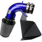 HPS Shortram Air Intake Kit 2013-2015 Hyundai Genesis Coupe 3.8L V6, Includes Heat Shield, Blue