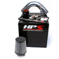 HPS Shortram Air Intake Kit 2012-2016 Nissan Versa 1.6L, Polish