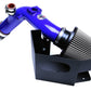 HPS Shortram Air Intake Kit 2008-2015 Mitsubishi Lancer Evolution X 2.0L, Includes Heat Shield, Blue
