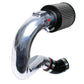 HPS Shortram Air Intake Kit 2015-2017 Subaru WRX 2.0L Turbo, Includes Heat Shield, Polish