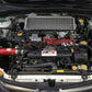 HPS Shortram Air Intake Kit 2008-2014 Subaru WRX STI 2.5L Turbo, Includes Heat Shield, Red