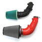 HPS Performance Products Shortram Air Intake Kit 2006-2009 Honda S2000 AP2 2.2L F22 drive-by-wire, Red