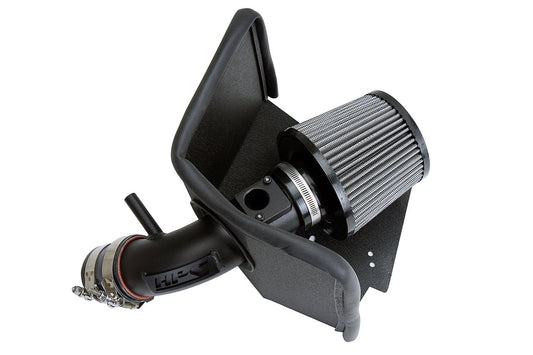 HPS Shortram Air Intake Kit 2009-2019 Toyota Corolla 1.8L, Includes Heat Shield, Black