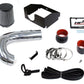 HPS Shortram Air Intake Kit 2015-2018 Ford F150 2.7L Ecoboost Turbo, Includes Heat Shield, Polish