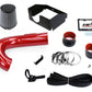 HPS Shortram Air Intake Kit 2015-2016 Ford F150 3.5L Ecoboost Turbo, Includes Heat Shield, Red
