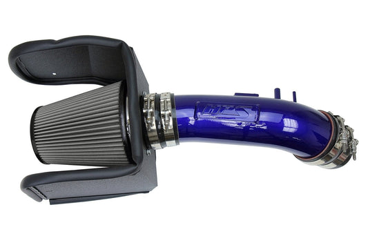HPS Shortram Air Intake Kit 2008-2018 Toyota Land Cruiser 5.7L V8, Includes Heat Shield, Blue