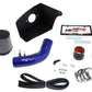 HPS Shortram Air Intake Kit 2015-2017 Ford Mustang 3.7L V6, Includes Heat Shield, Blue