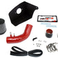 HPS Shortram Air Intake Kit 2015-2017 Ford Mustang 3.7L V6, Includes Heat Shield, Red