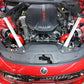 HPS Performance HPS Shortram Air Intake Kit 2018-2024 Kia Stinger 3.3L V6 Twin Turbo, Includes Heat Shield, 827-672