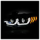 Spyder Honda Civic 16-18 2DR/4DR/Hatchback Headlight Black PRO-YD-HC16PL-SEQ-BK 5087539