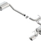 Borla 13-15 Honda Accord Coupe 3.5L FWD SS Rear Section Single Split Rear Exit Touring Exhaust 11853